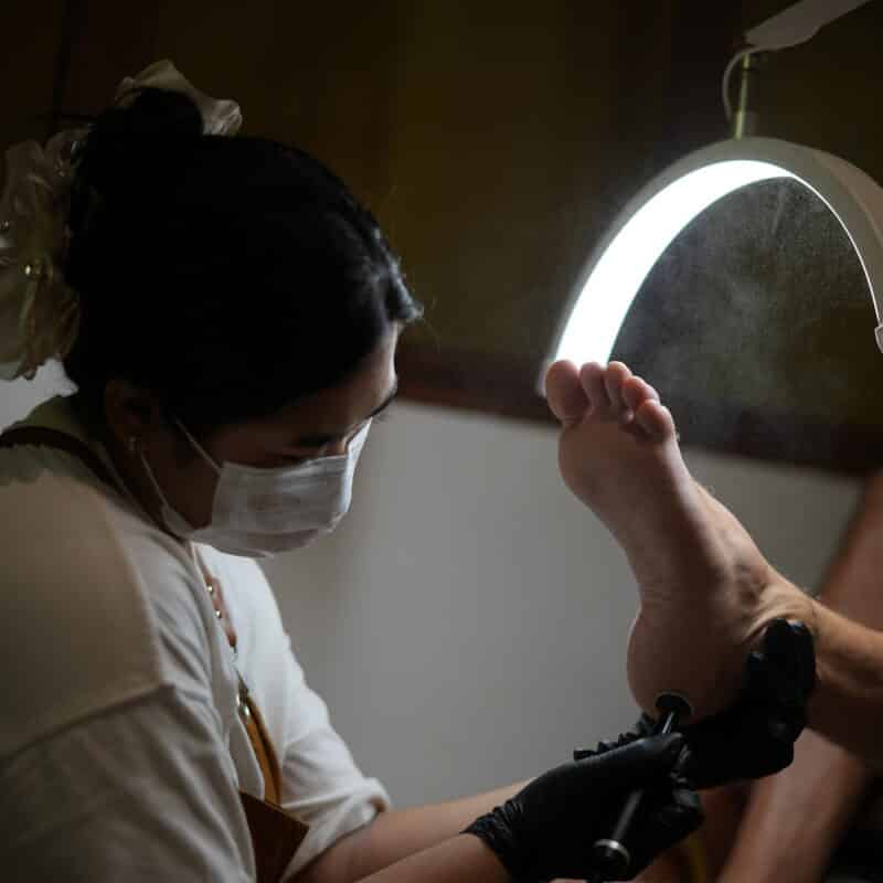 callus removal & Pedicure in Canggu